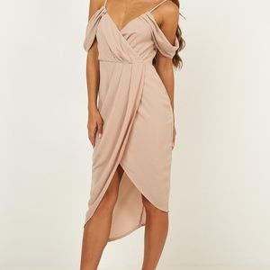 Showpo Off Shoulder Dress US 8
